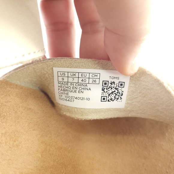 NEW Toms Ava Cork Heeled Sandals Size 9 Strappy Beige Open Toe Block Heel Shoes - Picture 9 of 9